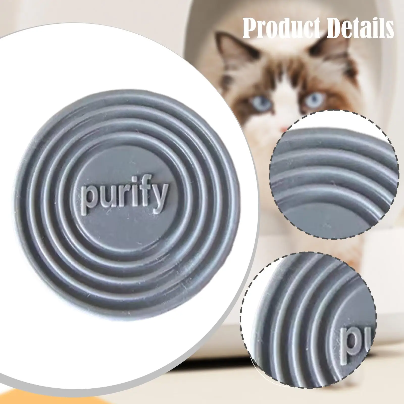 Self Cleaning Cat Litter Boxs Rubber Plug Leakproof Spare Part Accessory Direct Replaces