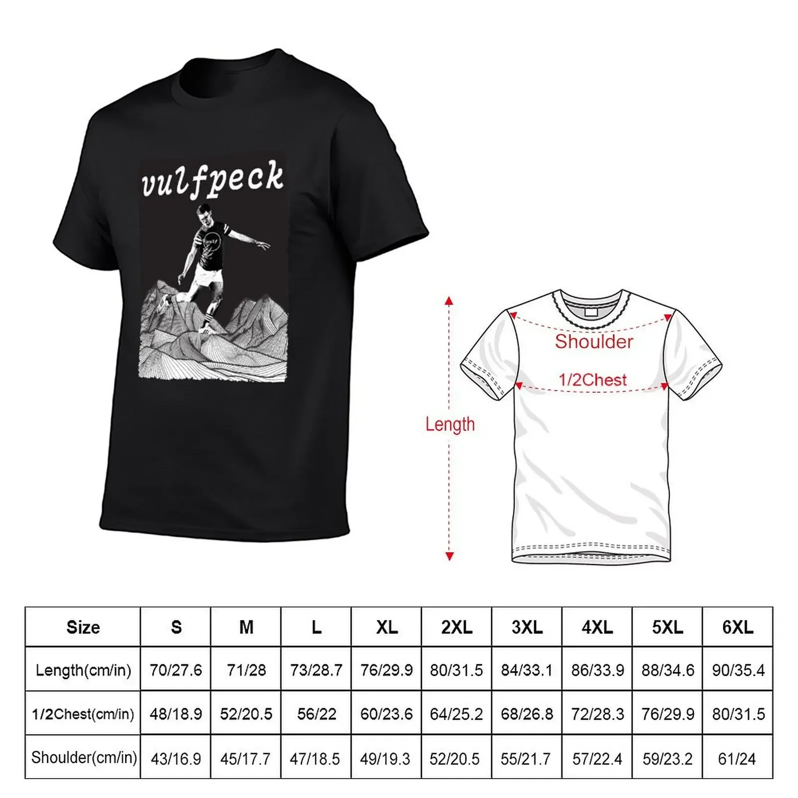 Odzież męska Vulfpeck T-Shirt personalizuje wysokie koszulki męskie