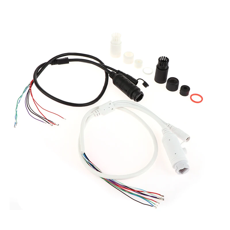 48V Tot 12V Poe 9 Kabel Met Dc Audio Ip Camera Rj45 Kabel Ingebouwd Poe Module Voor Cctv Ip Camera