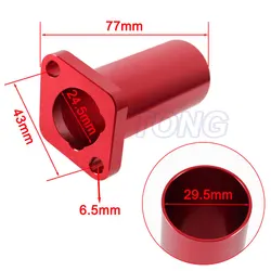 Motorcycle Carburetor Interface Universal for Mikuni VM22 PZ19 PZ26 Carb Accessories CNC Intake Pipe Manifold Dirt Bike Adapter