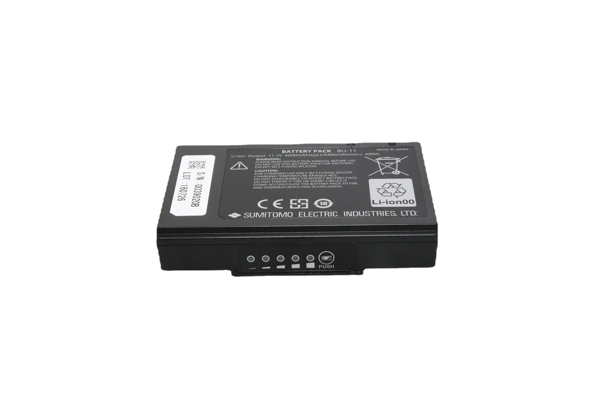 

For Sumitomo fiber optic fusion machine battery BU-11 is suitable for T-81C, T-600C, T-81M