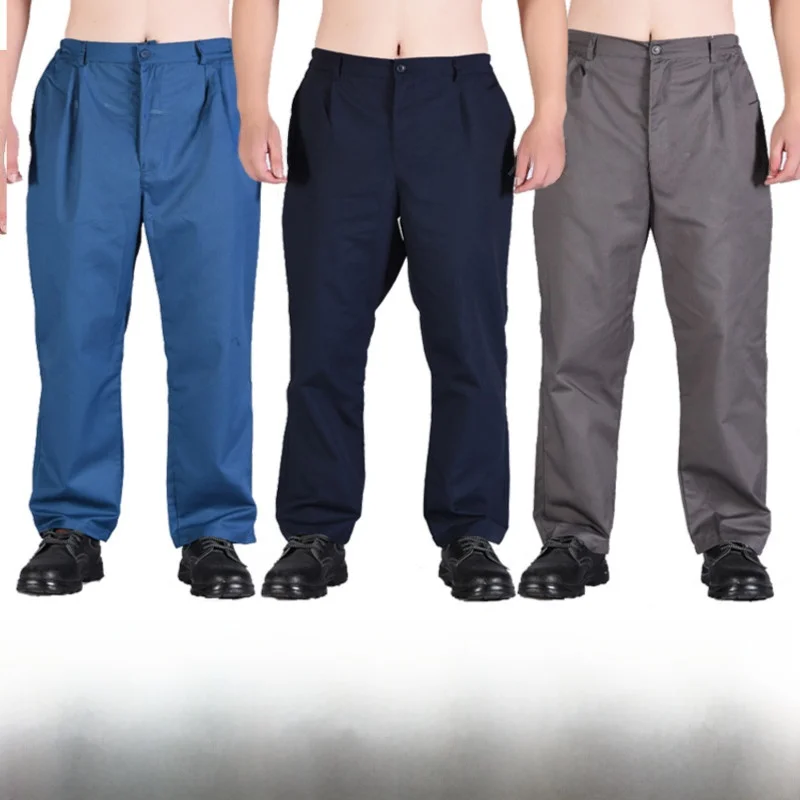 

Loose Summer Work Trousers plus Size for Men And Women Auttive Repairing Labor Protection Pants Durable Workwear