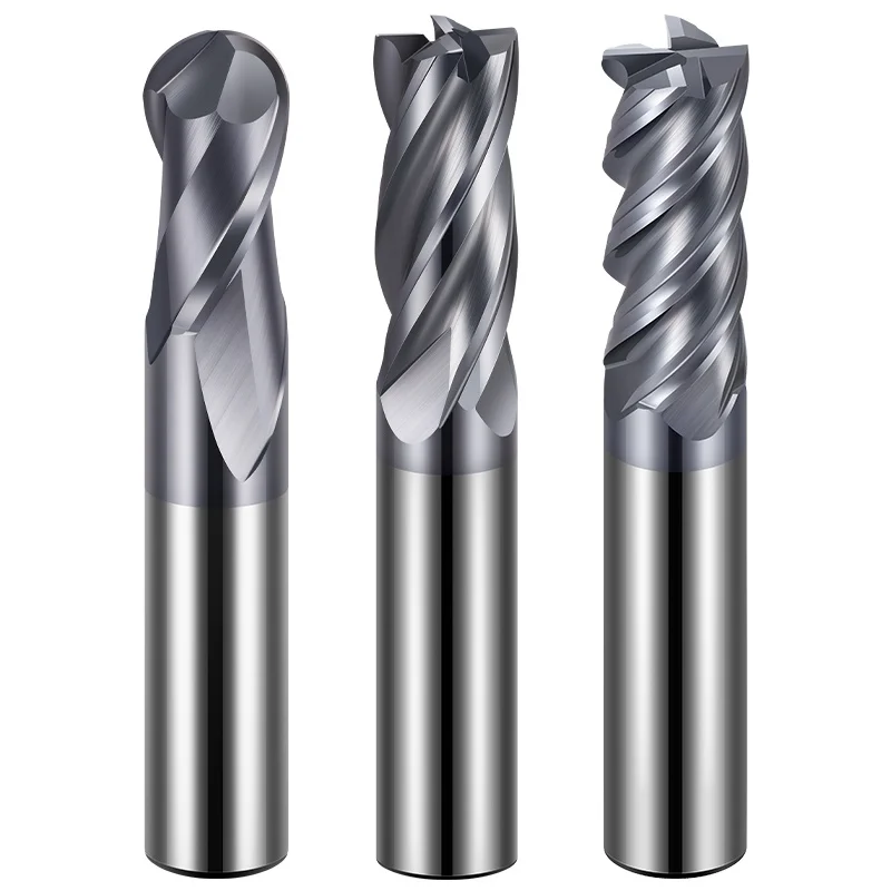 

HRC58 Tungsten Carbide Specialized Milling Cutters for Processing Metal for CNC Machine End Mill
