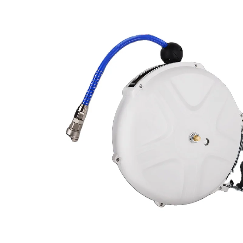 

Automatic High-Pressure 20m Electric Retractable Hose Reel 4000psi Auto Repair Hanging Hose Reel Made of Durable Plastic