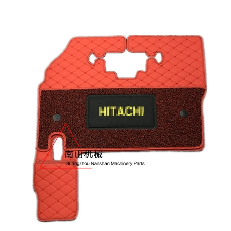 For  Hitachi ZAX200 210 230 240 330-6-3G cab floor rubber foot mat  accessories Excavator