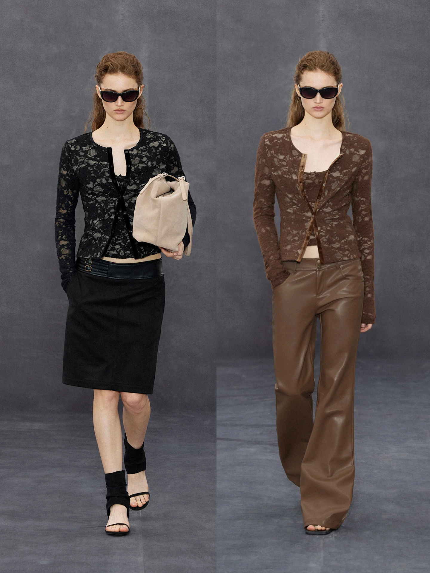 

Женский вязаный кардиган Bla Coffee Lace с круглым вырезом, на бретельках, повседневный, приталенный, из нейлона