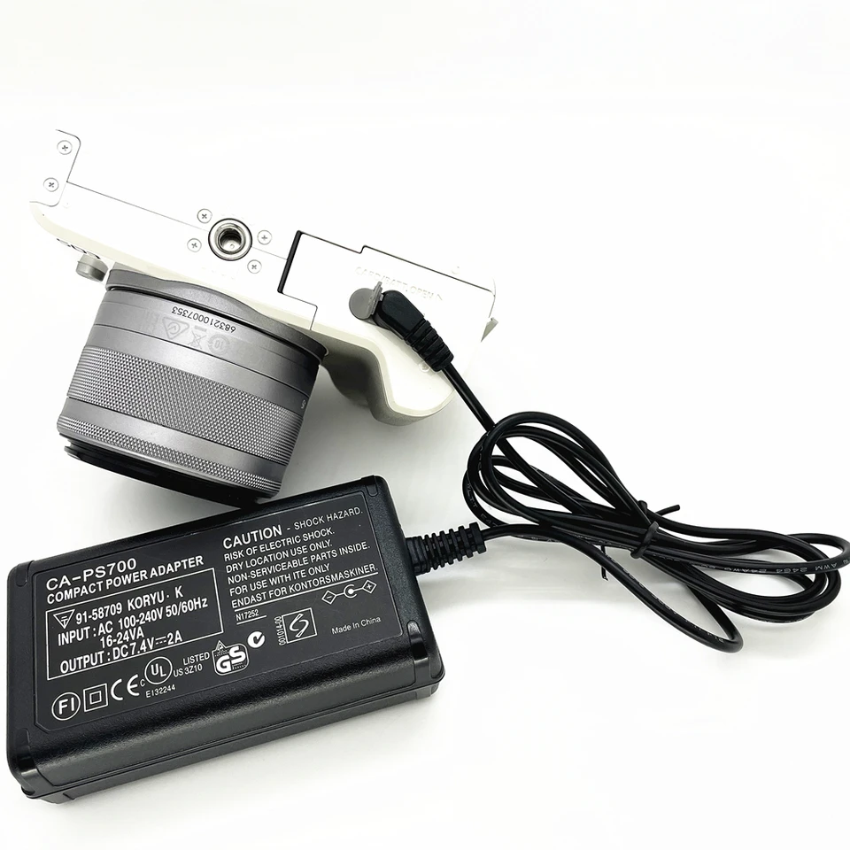 DR-E12 Dummy Battery for Canon EOS M50 Mark II