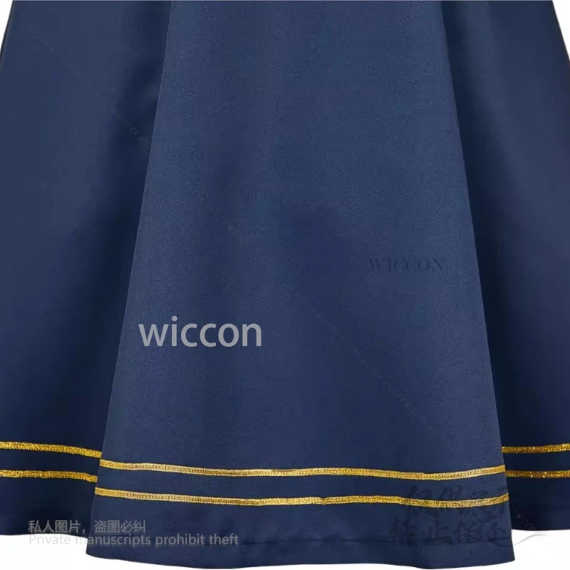 ساعة أينيمي الساحرة التأثيرية مياو نيمو قميص نسائي فستان ربطة عنق جوارب طويلة ملابس موحدة بدلة لعب الأدوار مخصصة لحفلة الهالوين