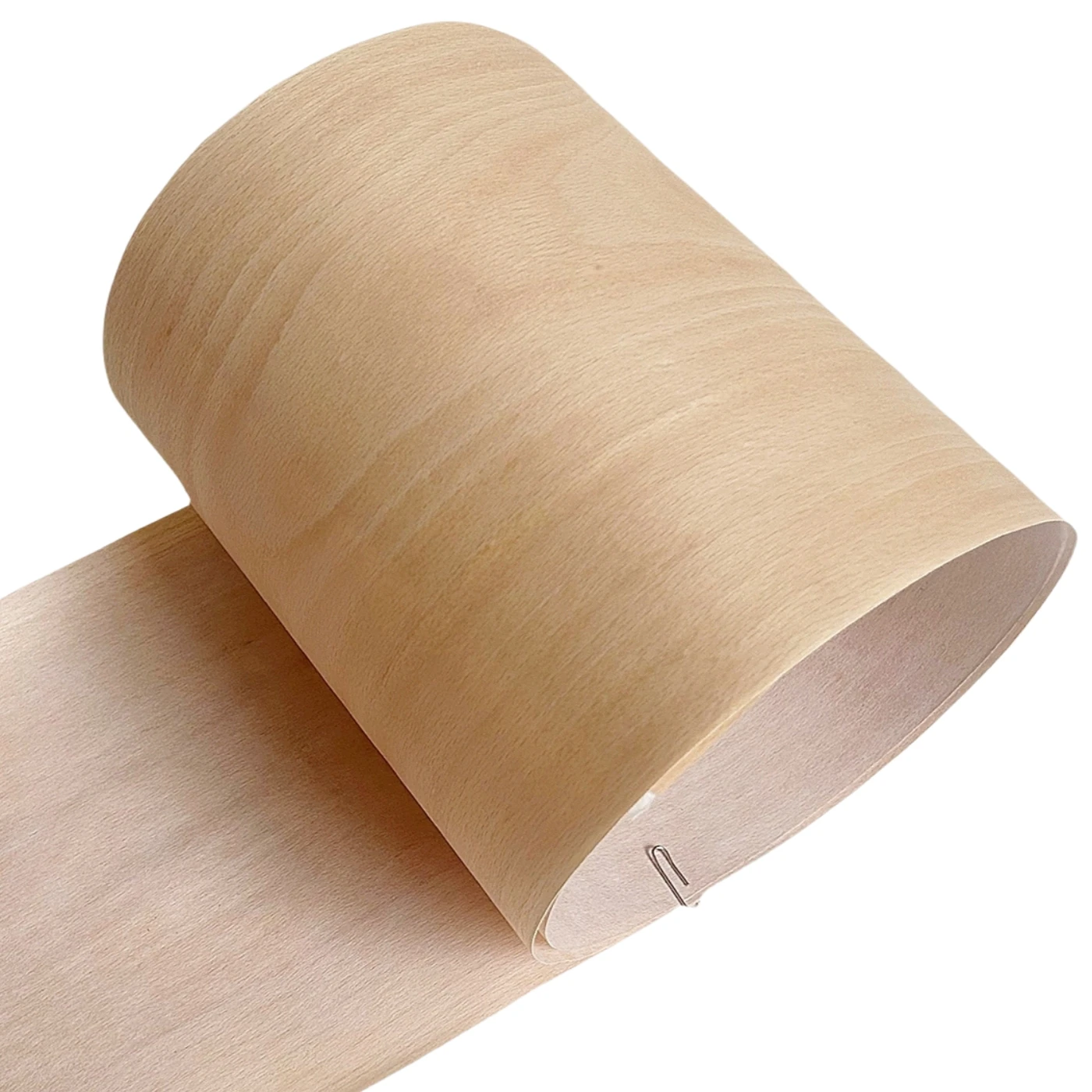 20*250cm Natural Europe Beech Wood Veneer Sheet, Wooden Veneer Craft for Restoration of Furniture, Tabletops and Stereo Speakers