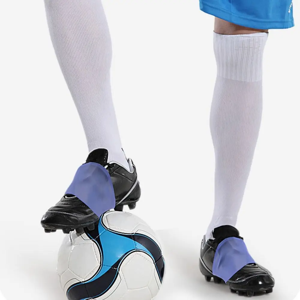Fasce per pizzo da calcio in silicone Allenamento per calcio Design ad alto impugnatura Copertura per pizzo con tacchetta Copertura fissa Coperture per lacci elastici