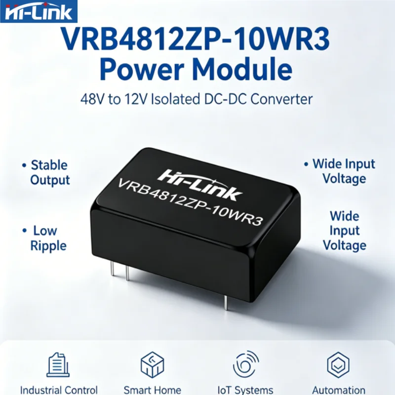 Hi-Link original VRB4812ZP-10WR3 10W Isolated DC-DC Power Module 18-36V Wide Input Smart Electronic Components