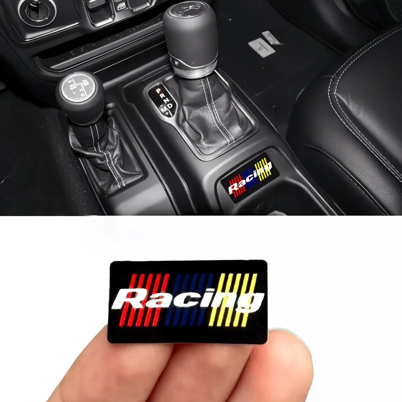 1 Set Racing Design Vinyl Sticker, Car Decoration Decal for All Vehicles
