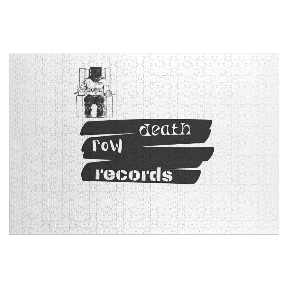 death row records black Jigsaw Puzzle Baby Wooden Personalized For Kids Personalized Toys Customized Picture Puzzle
