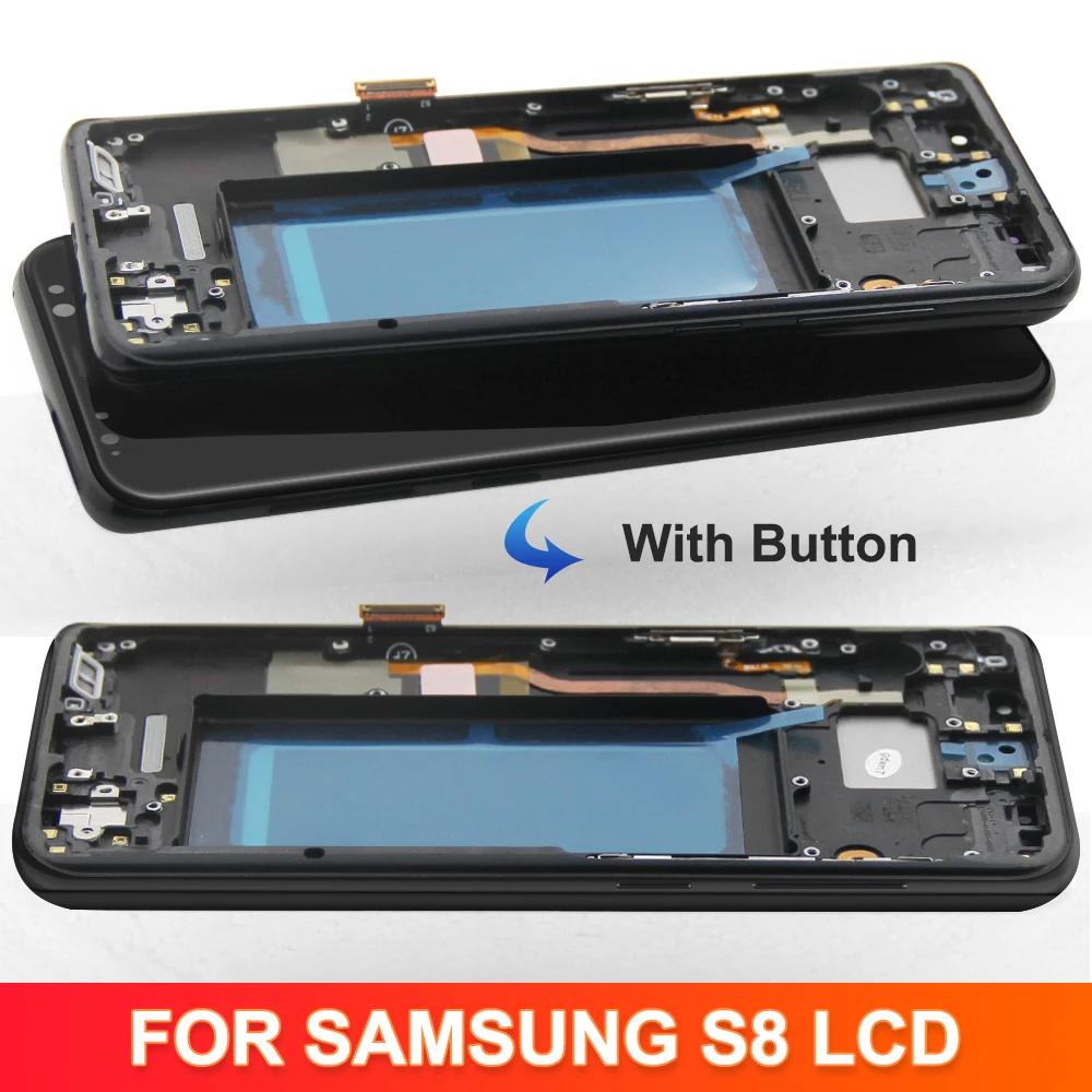 100% Tested S8 TFT LCD For Samsung Galaxy S8 G950 SM-G950FD Lcd Display Touch Screen Digitizer Assembly Replacement