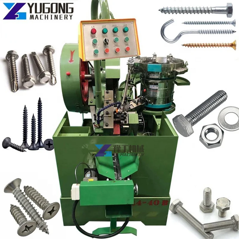 New Design Screw Cold Heading Machine One Die Two Blow Screw Making Machine Cold Forging Machine