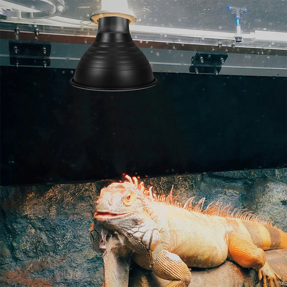 

Heat Lamp Shade for Reptile Tank Accessories Basking Lamp Ceramic Heat Emitters Snake Heater Lampshade Full Light