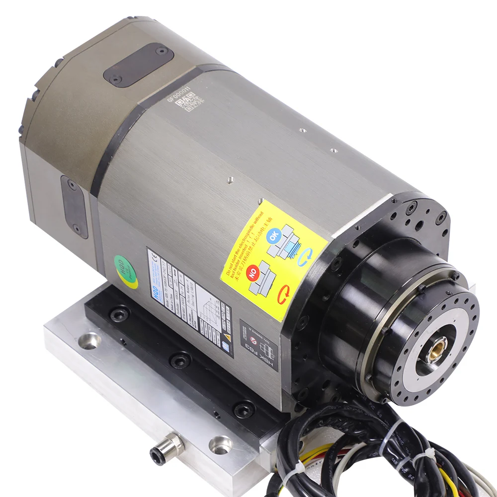 Hqd 5 Axis Three Phase Asynchronous GDL75 17Kw HSK63E Atc Water Cooled Spindle …