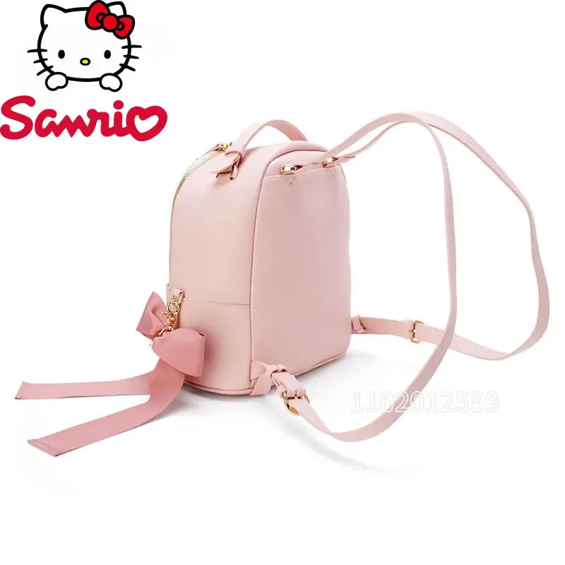 Sanrio Hello Kitty New Mini Backpack Cartoon Cute Women\'s Mini Backpack Luxury Brand Fashion Girls\' Schoolbag High Quality