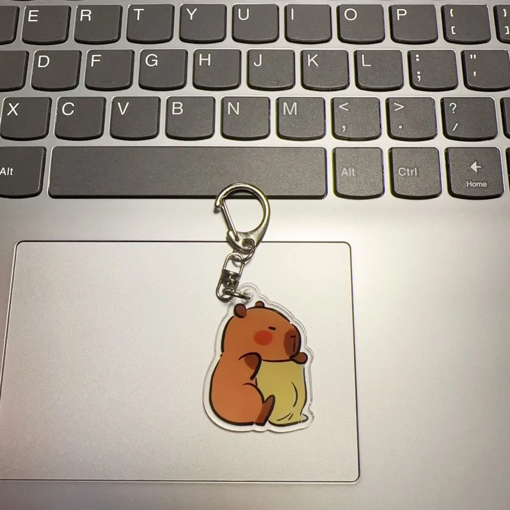 Geschenke Kapibala Capybara Schlüsselanhänger Acryl Tier Niedlicher Anhänger Schlüssel Zubehör