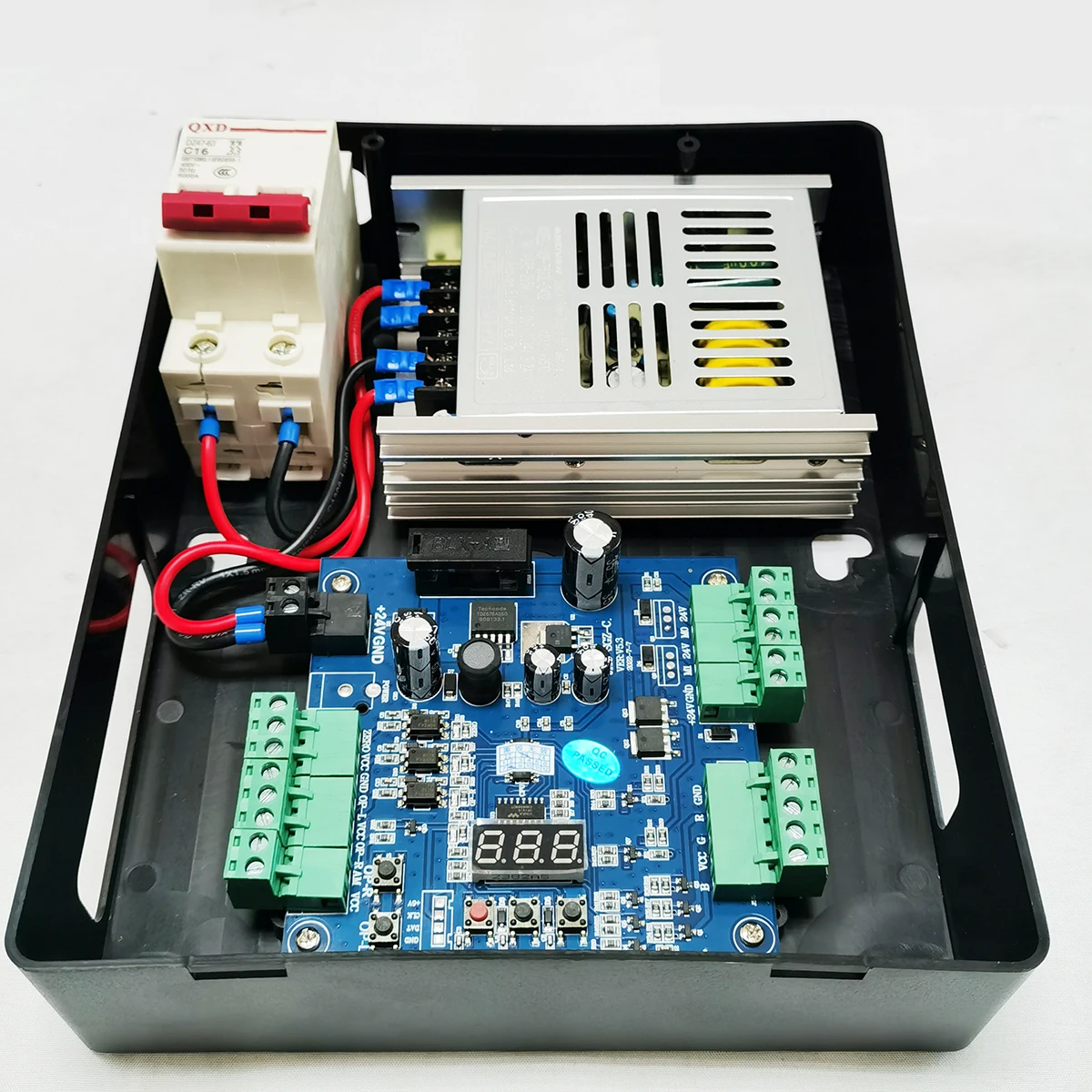 Tripod Turnstile Gate Circuit Board Full Height Turnstile The Replacement Circuit Board with Power Converter and Nylon Box