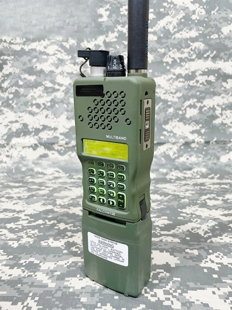 2026 New 15 watts high power] TRI AN/PRC-152 aluminum alloy UV three-proof 6-stage walkie-talkie radio, support KDU