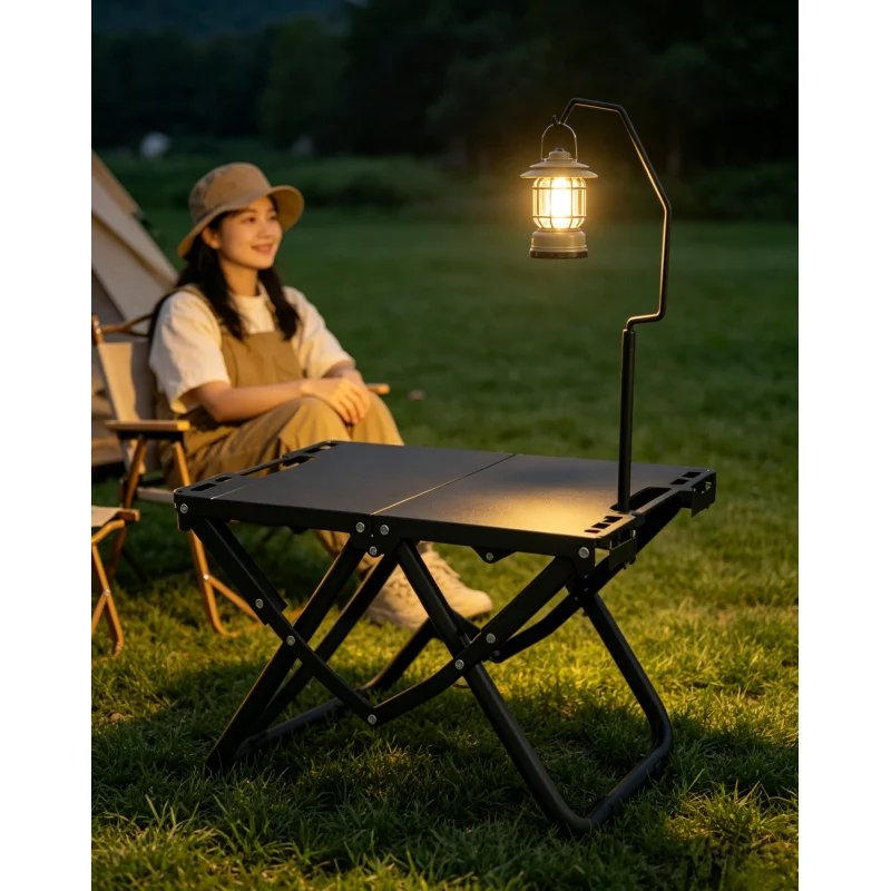 Mesa de Camping Plegable Portátil Mesa