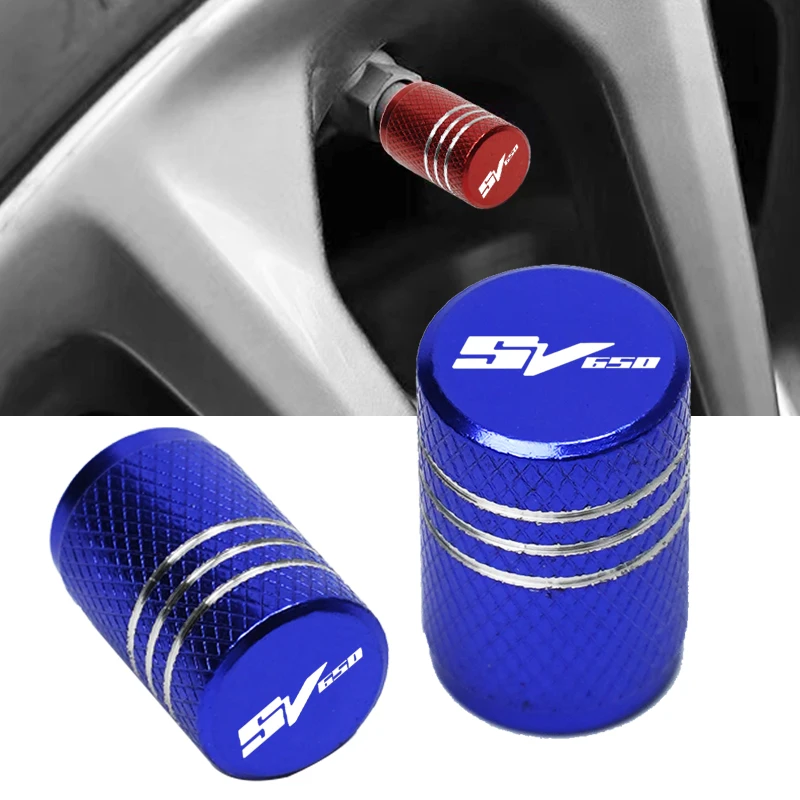 

CNC Tire Valve Air Port Cover Cap Motorcycle SV650 For Suzuki SV 650 S SV650S 1999-2009 2008 2007 2006 2005 2004 2003 2002 2001