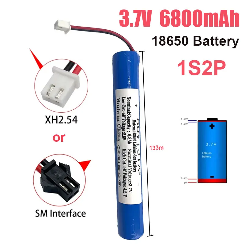 6800 ΠΌΠΡ 3,7 Π 18650 1S2P Π»ΠΈΡΠΈΠΉ-ΠΈΠΎΠ½Π½ΡΠΉ Π°ΠΊΠΊΡΠΌΡΠ»ΡΡΠΎΡ BMS ΠΈΠ³ΡΡΡΠ΅ΡΠ½ΡΠΉ ΡΠ°Π»ΠΎΠ½ ΠΊΡΠ°ΡΠΎΡΡ ΠΏΠ΅ΡΠ΅Π·Π°ΡΡΠΆΠ°Π΅ΠΌΡΠΉ Π°ΠΊΠΊΡΠΌΡΠ»ΡΡΠΎΡ XH2.54 SM Plug 6800 ΠΌΠΡ 3,7 Π 18650 1S2P Π»ΠΈΡΠΈΠΉ-ΠΈΠΎΠ½Π½ΡΠΉ Π°ΠΊΠΊΡΠΌΡΠ»ΡΡΠΎΡ BMS ΠΈΠ³ΡΡΡΠ΅ΡΠ½ΡΠΉ ΡΠ°Π»ΠΎΠ½ ΠΊΡΠ°ΡΠΎΡΡ ΠΏΠ΅ΡΠ΅Π·Π°ΡΡΠΆΠ°Π΅ΠΌΡΠΉ Π°ΠΊΠΊΡΠΌΡΠ»ΡΡΠΎΡ XH2.54 SM Plug