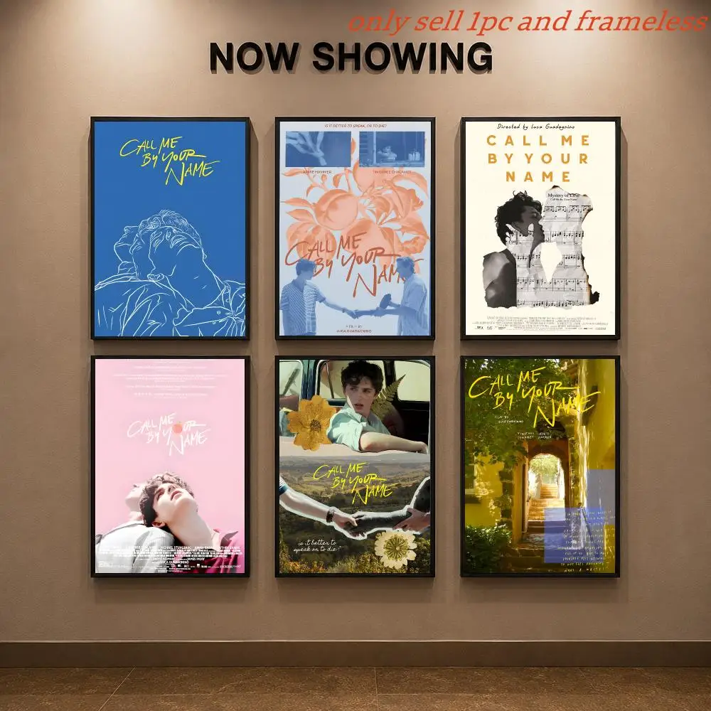 Movies C-Call Me by Your Name Poster Painting Prints Wall Art Picture Film Room Home Bar Cafe Decor Mural