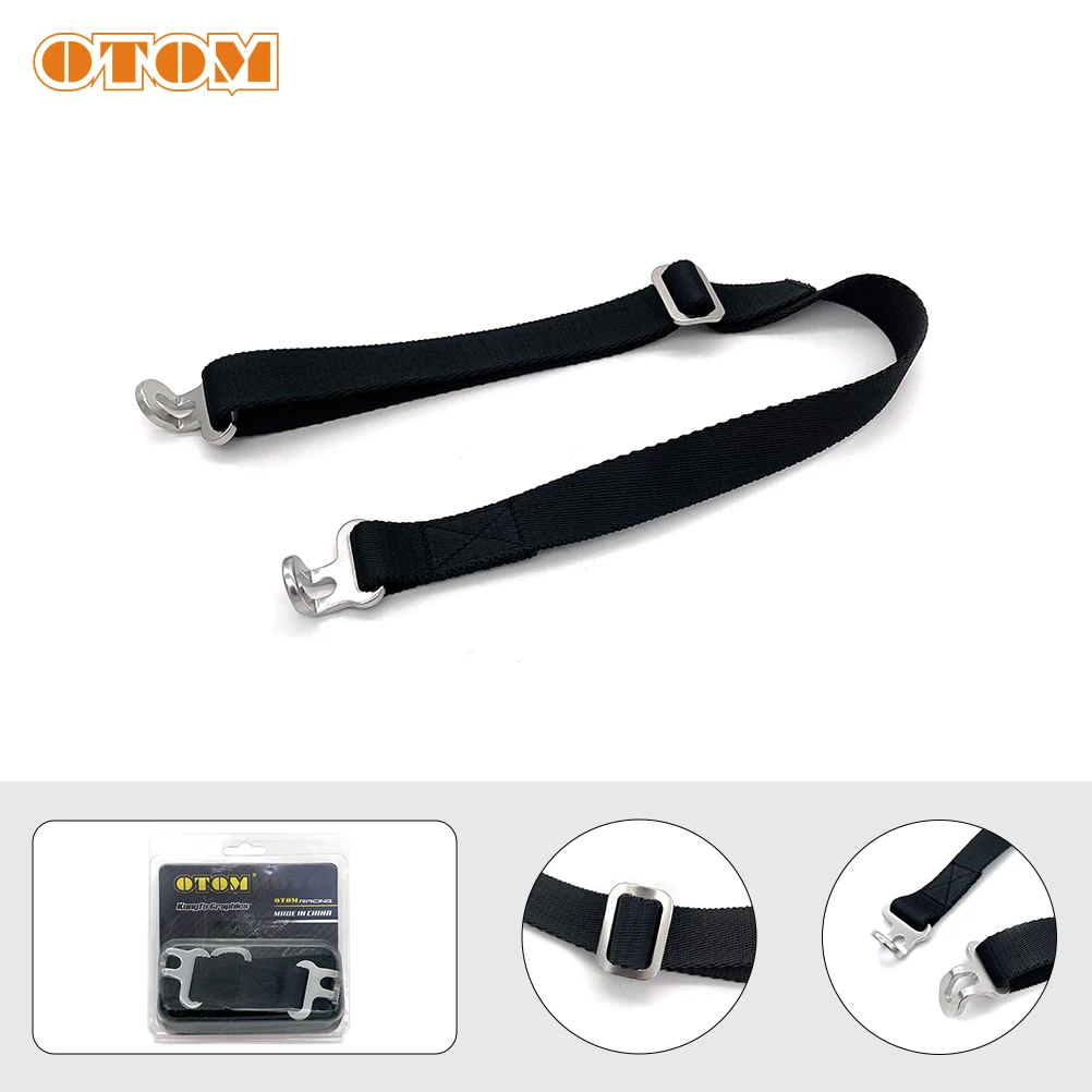 

OTOM 2023-2024 Motorcycle Seat Rescue Belt Cushion Rear Lift Strap Pull Sling For KTM SX SXF XC XCF EXC EXCF 125-500 KEWS K23