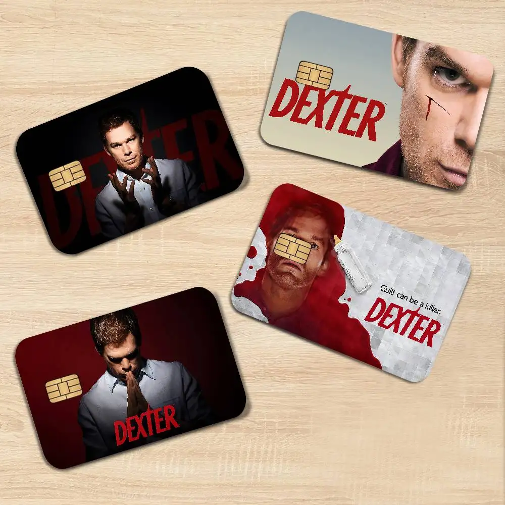 TV Show Dexter 100% Hot Sale Amine Credit Debit Bank Card Bus Card Film Skin Sticker