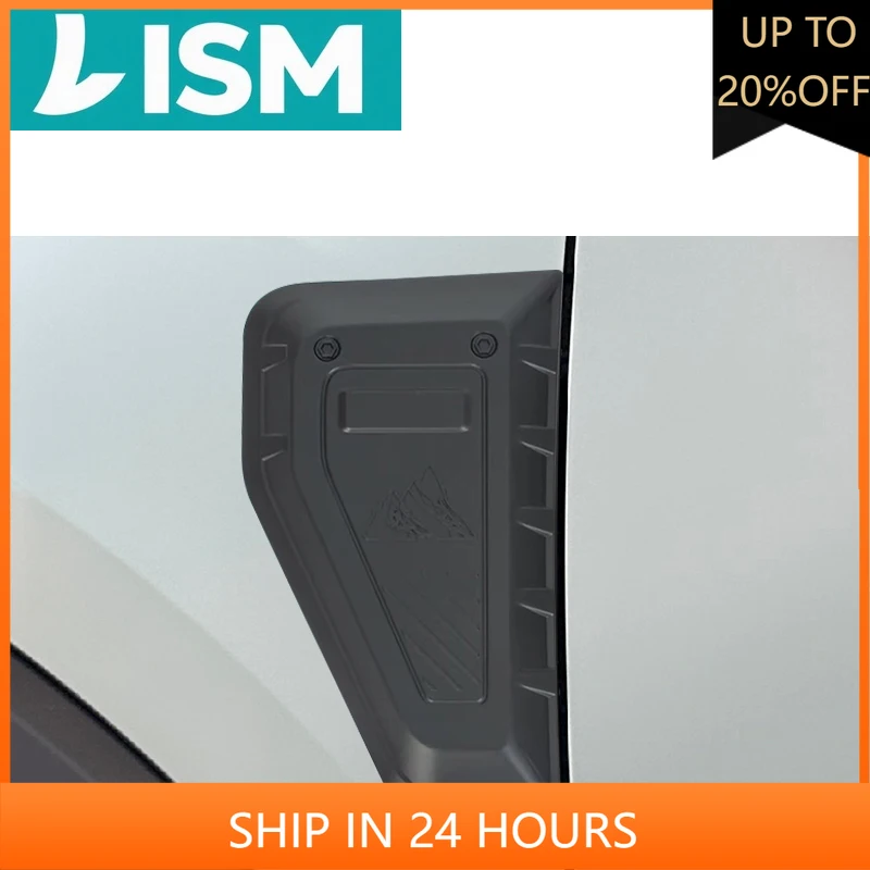 

NEW1 For Chery Jetour T1 2024 2025 Car Styling Leaf Panel Decorative Cover Modified Body Side Label Air Vent Black Knight Access
