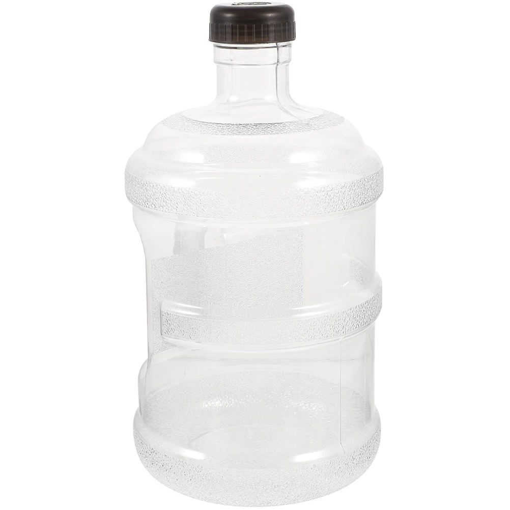 

Transparent 5L Water Bucket Large Capacity Container Portable Storage Dispenser Mineral Bottle Outdoor Camping Hiking Travel BBQ