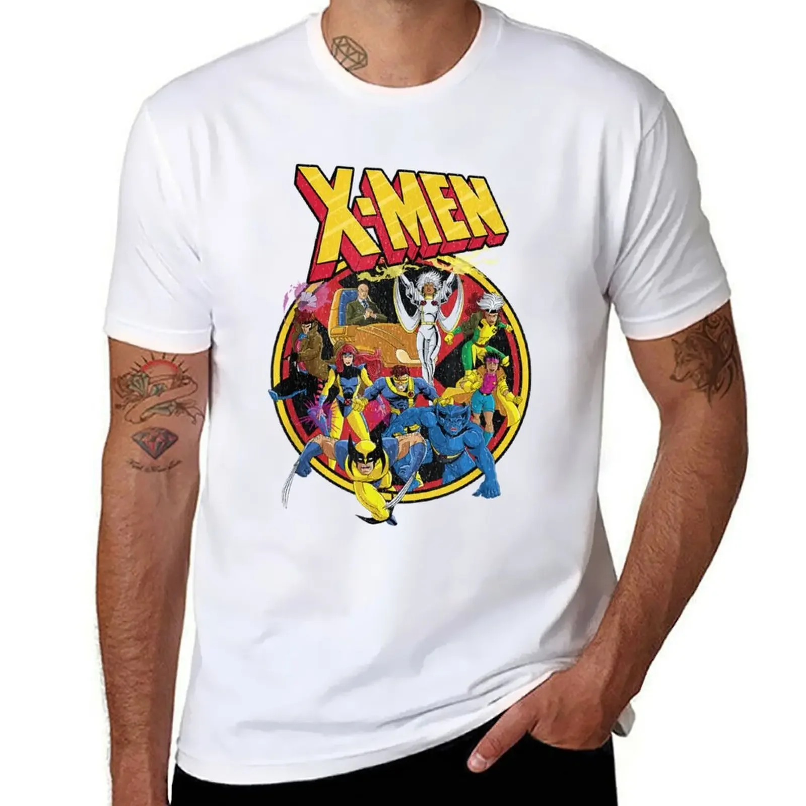 New model Fashionable and Innovative Men's T-shirt Vintage Funny Ibuprofen CatGraphic T Shirt Men Women Humor Fashion T Shi