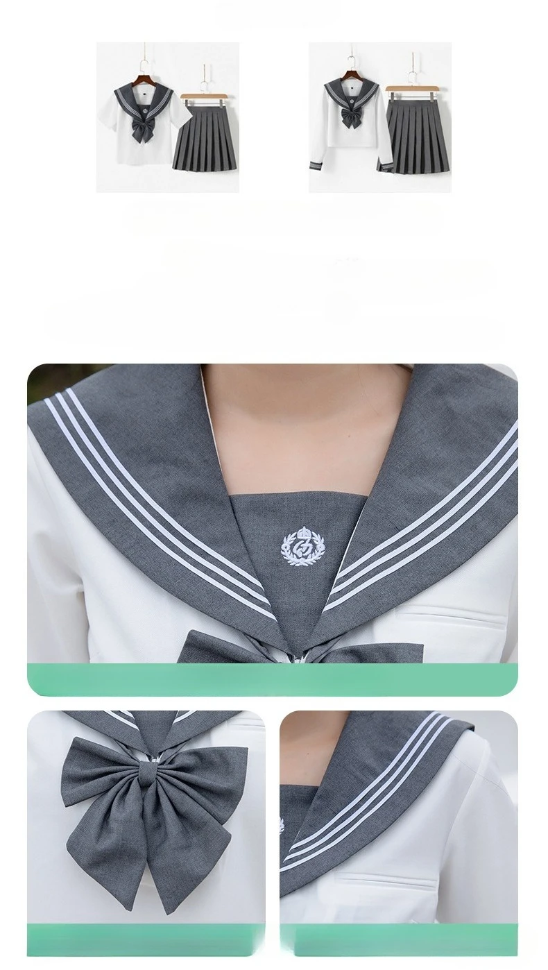 JK Suit Dress Outfit Set uniformi Costume da donna e ragazza di Halloween