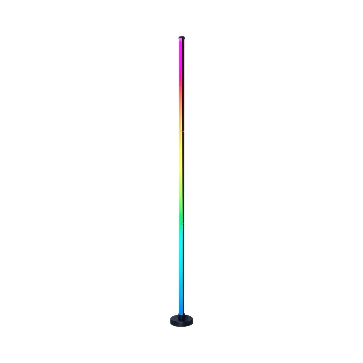 

Gaming RGBIC Corner Floor Lamp, Smart APP Dimmable Dynamic Color Changing LED Mood Light for Game Room Home Decor