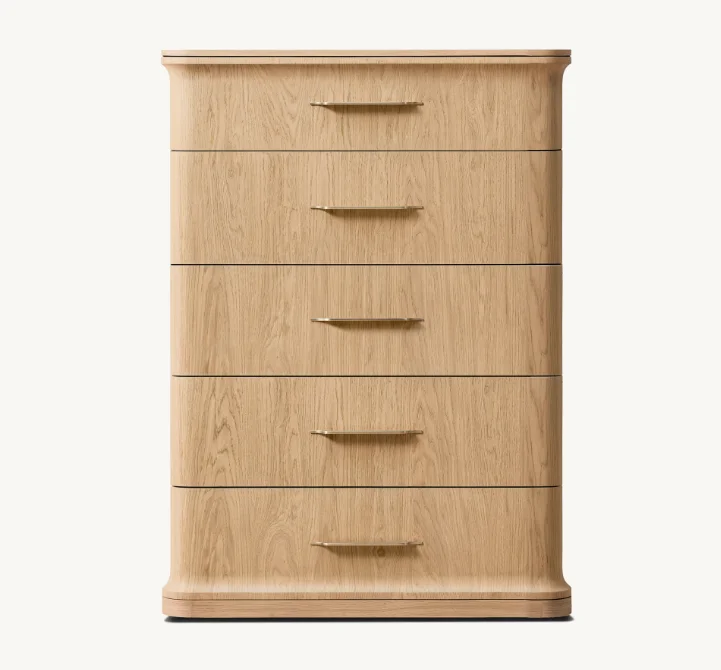 # Luxury Modern Bedroom Furniture Wooden 5 Drawers Dresser