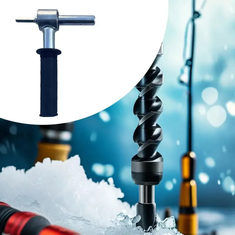 Immagine 4: Adattatore per trapano a spirale 18/20MMIce Collegamento per trapano elettrico Accessori speciali per la pesca