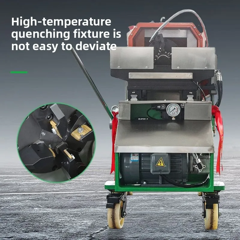 Electric threading machine, variable gear speed intelligent numerical control high-power pipe fittings industrial-grade