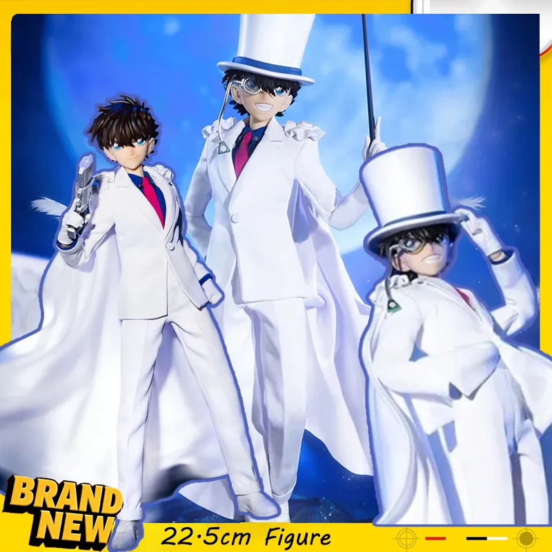 

Новая фигурка Гонг Куроба Кайто из аниме «Детектив Конан», 22 см, фигурка Кид Фантомный Вор, модель из ПВХ, игрушка, подарок