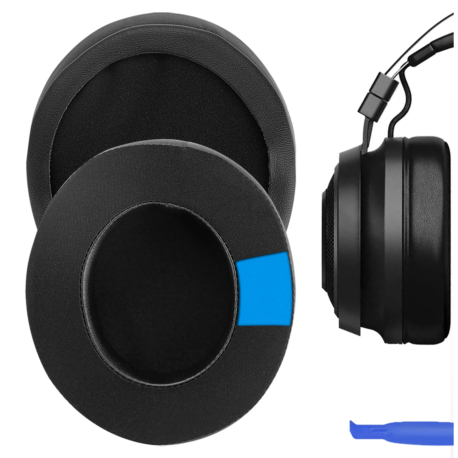 Geekria Sport Cooling Gel Ear Pads for Razer NariUltimate NariEssential KrakenKitty KrakenTournamentEdition KrakenKittyRGB