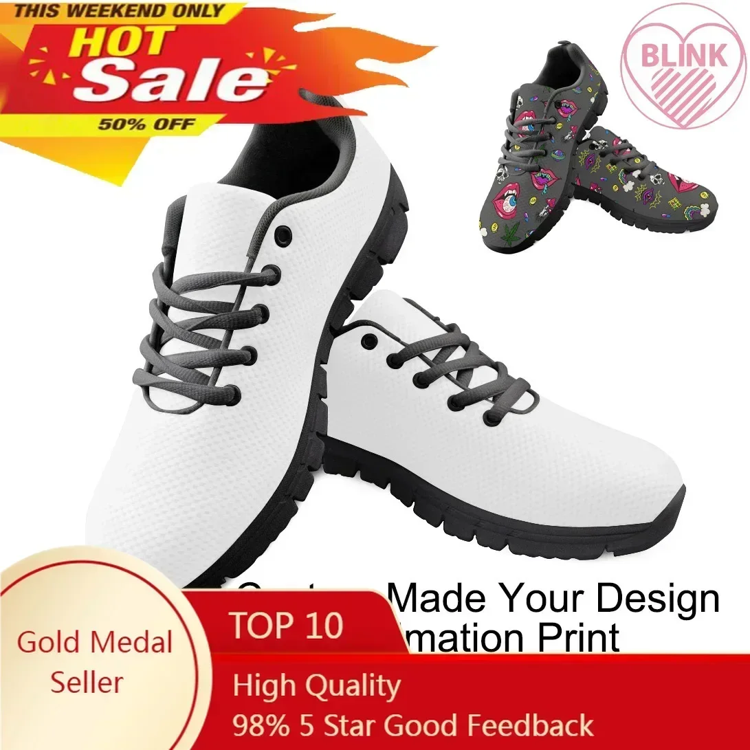 

Custom Made Subliminal Print On Your Demand Women Men Running Shoes Sneakers