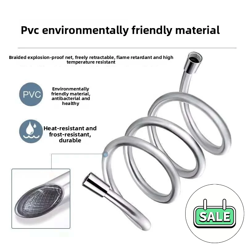 

Шланг для душа из ПВХ, водонагреватель, выходная трубка, шланг высокого давления, гибкие сантехнические аксессуары для душа, шланги для стирки для ванны, дома