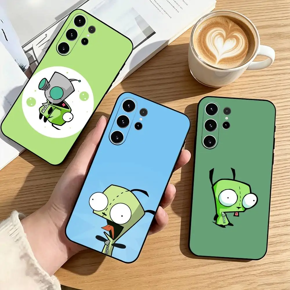 Madness Invader-R Zim Gir  Phone Case For Samsung S25,S24,S21,S22,S23,S30,Ultra,S20,Plus,Fe,Soft Silicone Black Cover Gift