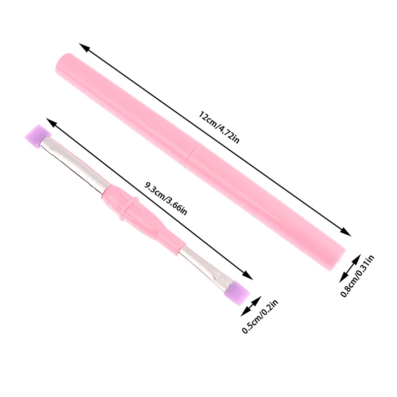 Double Headed Soft Silicone Brush Lamination Eyelashes Separating Tool Eyelash Extension Supplie Eyelash Perm Lifting Tools