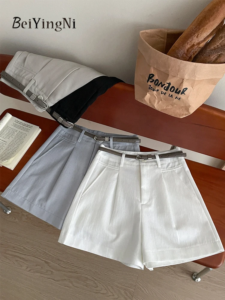 Vintage Fashion Old Money - Beiyingni 2026 Summer Women's Shorts Old