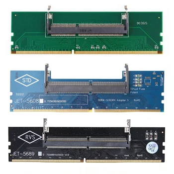 Adaptador de Memoria DDR3 DDR4 DDR5 para Laptop a PC, Conector de Memoria RAM, Adaptador de Tarjeta DIMM, Convertidores de SO-DIMM a PC 1