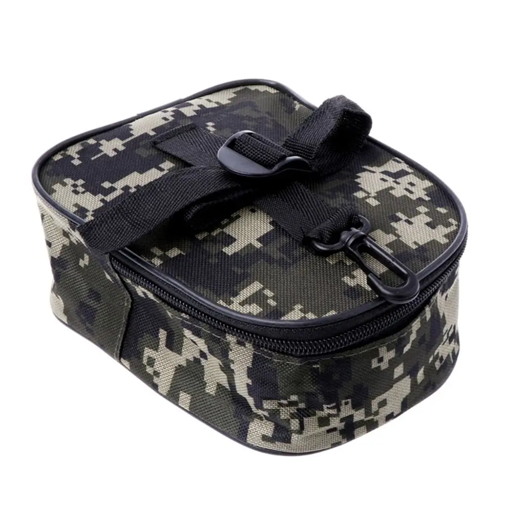 Portable Outdoor Sport Camouflage Tackle For Drum/Spinning/Raft Storage Pouch Fishing Bag Fishing Reel bag Protective Case