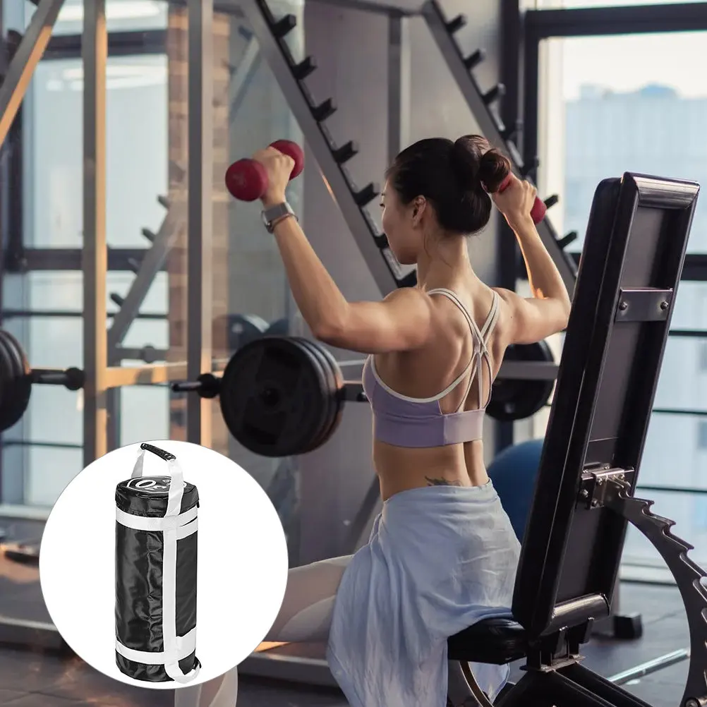 

1 Set Fitness Training Sandbag Power Bag For Weightlifting Workout Exercise Strength Endurance Durable Grip Handles Long Lasting
