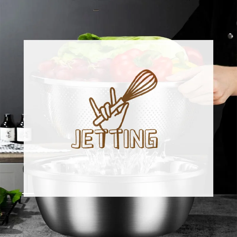 

Strainer Basin Makapal Stainless Steel Strainers Big Colander Kitchen Accessories Food Grade Drainer